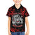 Personalised Aotearoa Bulldog Family Matching Puletasi and Hawaiian Shirt NZ Maori Tattoo