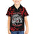 Personalised Aotearoa Bulldog Kid Hawaiian Shirt NZ Maori Tattoo