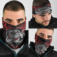 Personalised Aotearoa Bulldog Neck Gaiter NZ Maori Tattoo - Polynesian Pride