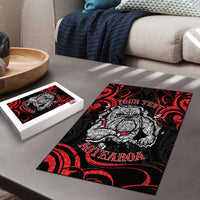 Personalised Aotearoa Bulldog Puzzle NZ Maori Tattoo - Polynesian Pride