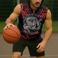 Aotearoa Bulldog Sleeveless Zip Hoodie NZ Maori Tattoo LT14 - Polynesian Pride