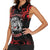 Personalised Aotearoa Bulldog Women Sleeveless Polo Shirt NZ Maori Tattoo