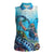 Hawaii Snorkeling Honu Turtle Women Sleeveless Polo Shirt Under The Ocean Vibes