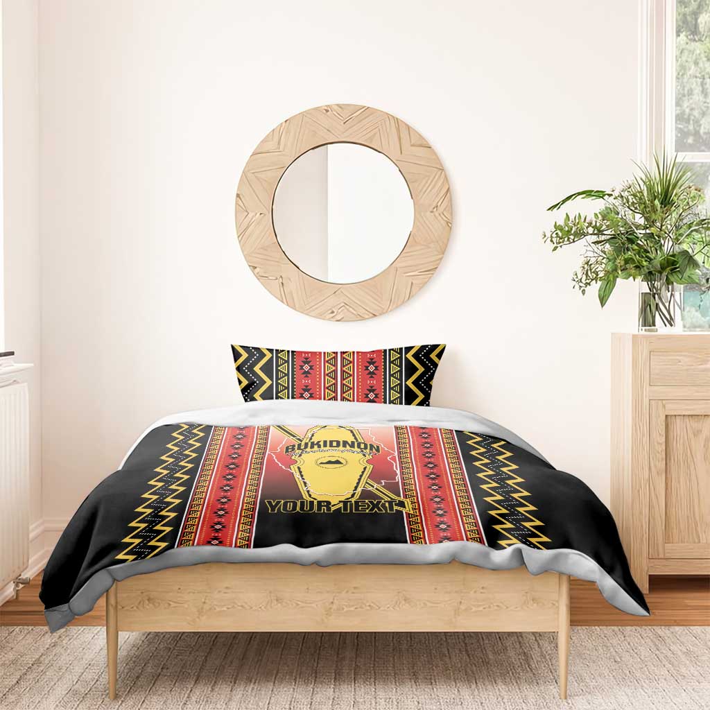 Personalised Bukidnon Philippines Bedding Set The Food Basket of Region X