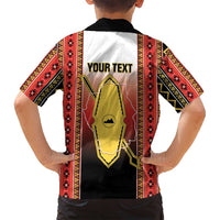 Personalised Bukidnon Philippines Family Matching Off Shoulder Maxi Dress and Hawaiian Shirt The Food Basket of Region X LT14 - Polynesian Pride