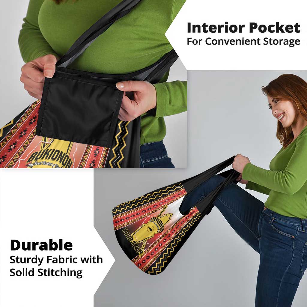 Personalised Bukidnon Philippines Grocery Bag The Food Basket of Region X