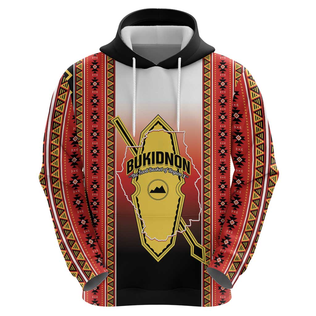 Personalised Bukidnon Philippines Hoodie The Food Basket of Region X