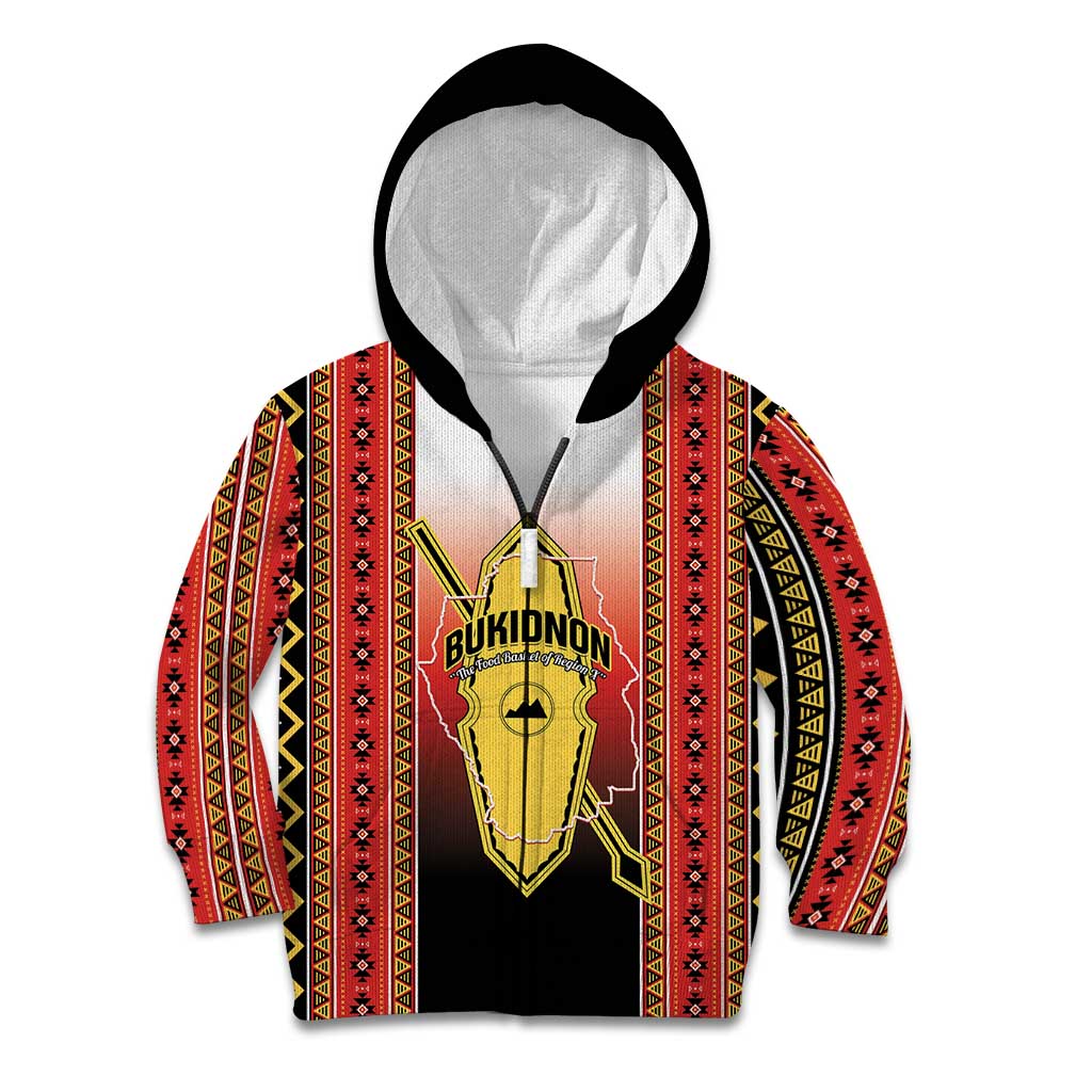 Personalised Bukidnon Philippines Kid Hoodie The Food Basket of Region X