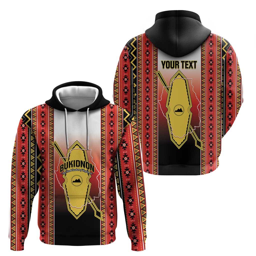 Personalised Bukidnon Philippines Zip Hoodie The Food Basket of Region X