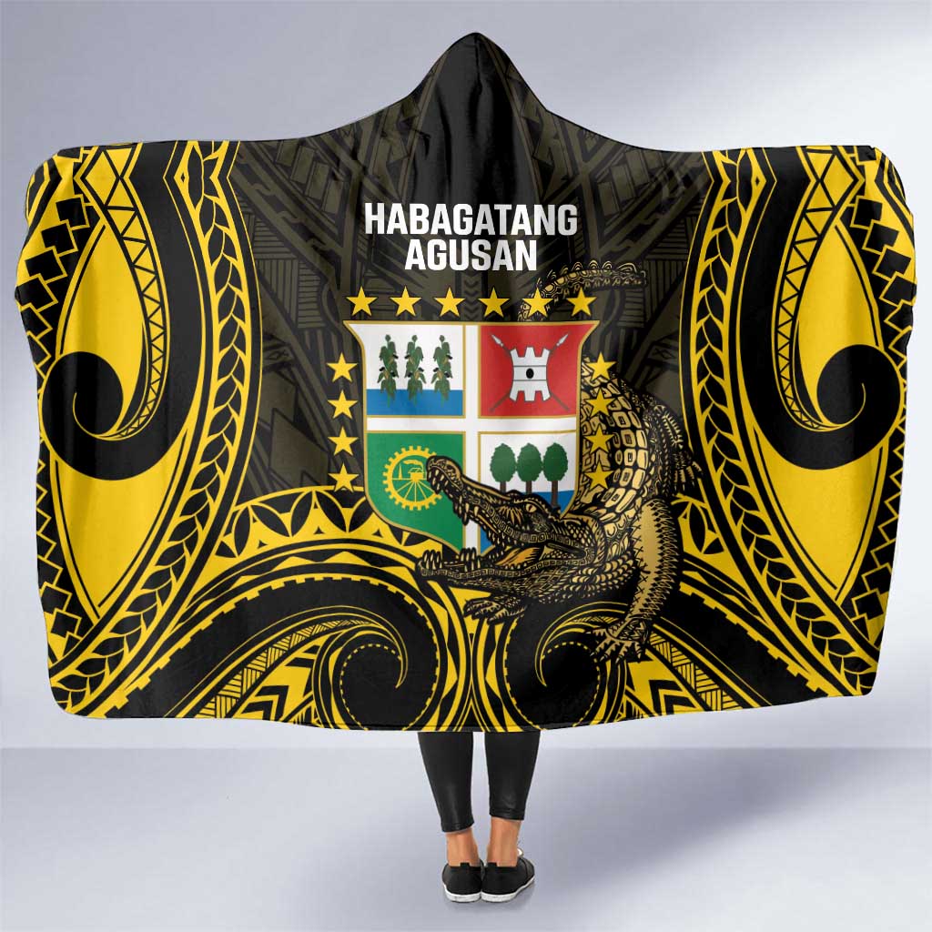 Agusan del Sur Philippines Hooded Blanket Habagatang Agusan Lolong