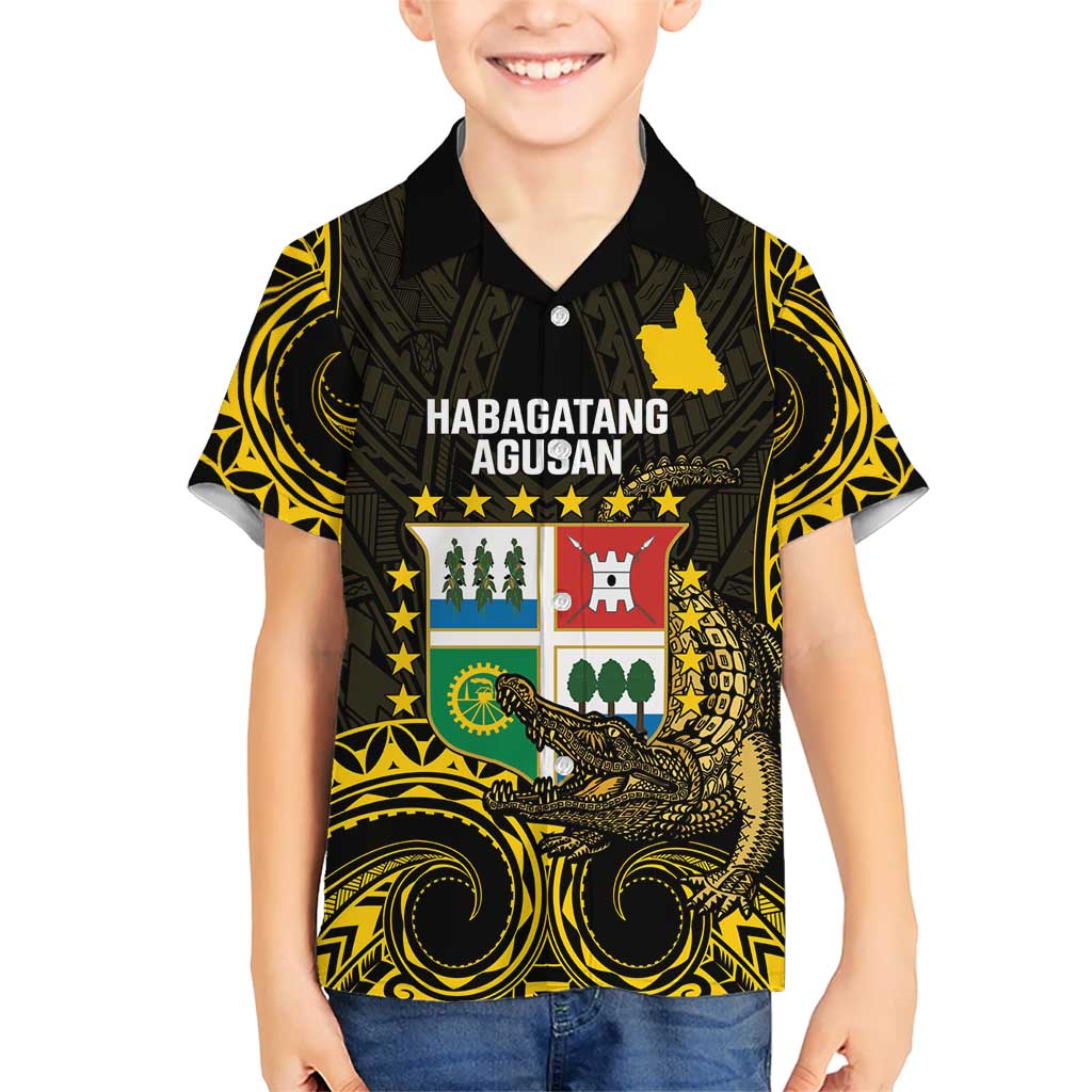 Agusan del Sur Philippines Kid Hawaiian Shirt Habagatang Agusan Lolong