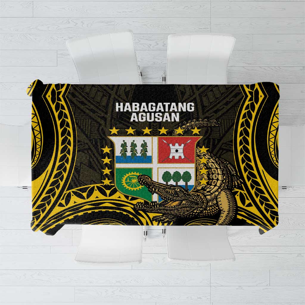 Agusan del Sur Philippines Tablecloth Habagatang Agusan Lolong