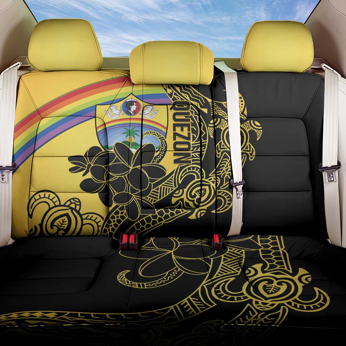 Quezon Province Back Car Seat Cover Cocolandia Philippines Turtle