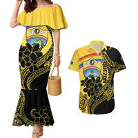 Quezon Province Couples Matching Mermaid Dress and Hawaiian Shirt Cocolandia Philippines Turtle