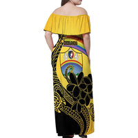 Quezon Province Family Matching Off Shoulder Maxi Dress and Hawaiian Shirt Cocolandia Philippines Turtle