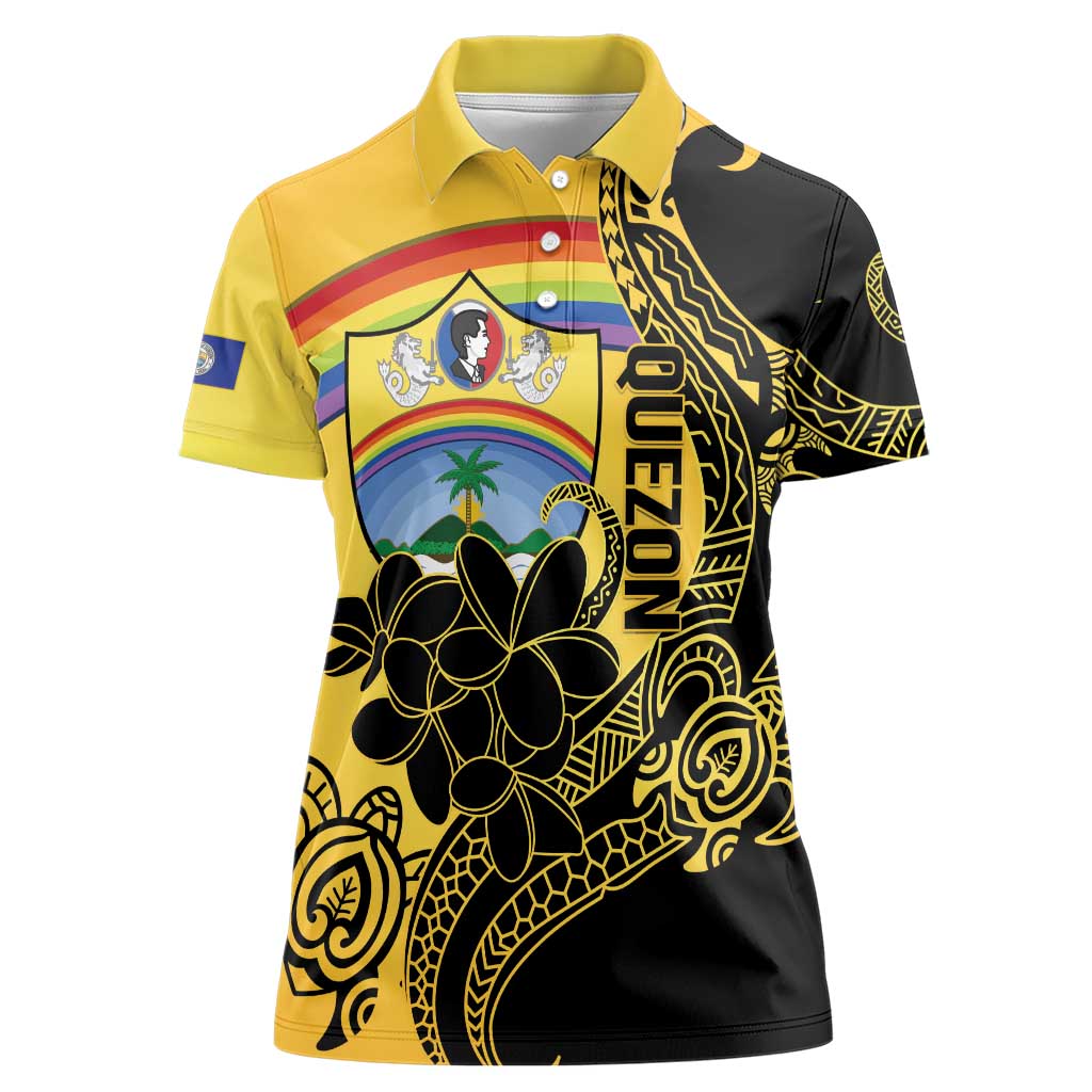 Quezon Province Women Polo Shirt Cocolandia Philippines Turtle