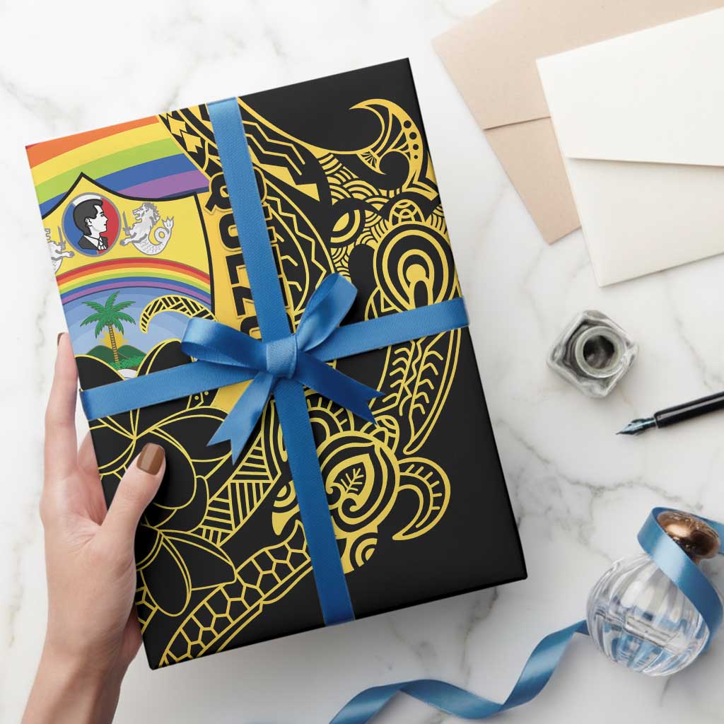 Quezon Province Wrapping Paper Cocolandia Philippines Turtle LT14 - Polynesian Pride