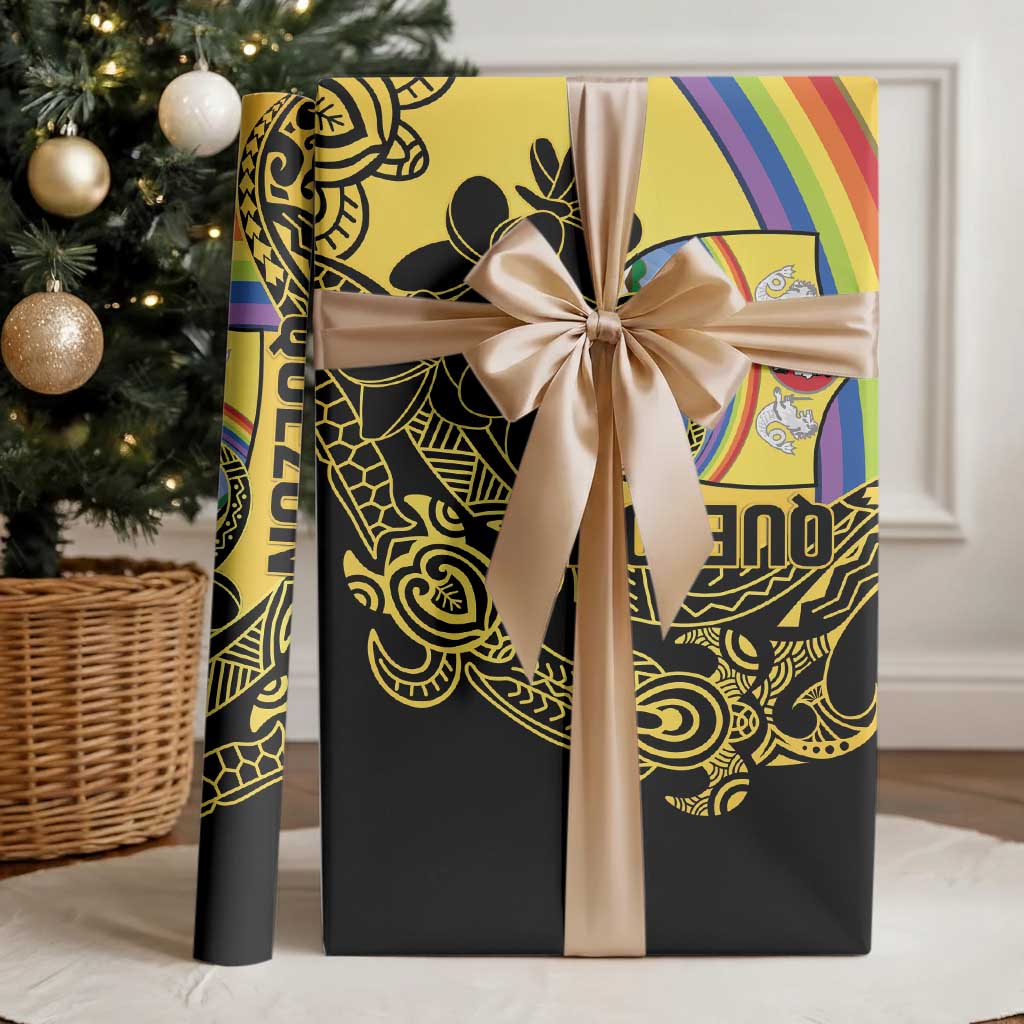 Quezon Province Wrapping Paper Cocolandia Philippines Turtle LT14 - Polynesian Pride