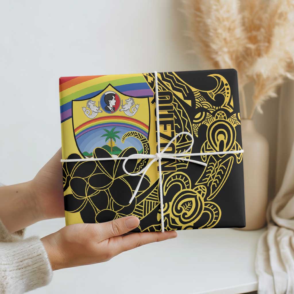 Quezon Province Wrapping Paper Cocolandia Philippines Turtle LT14 - Polynesian Pride