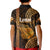 Polynesian Pride Hawaiian Islands Kid Polo Shirt Lani Map Gold Kanaka With Kakau LT14 - Polynesian Pride