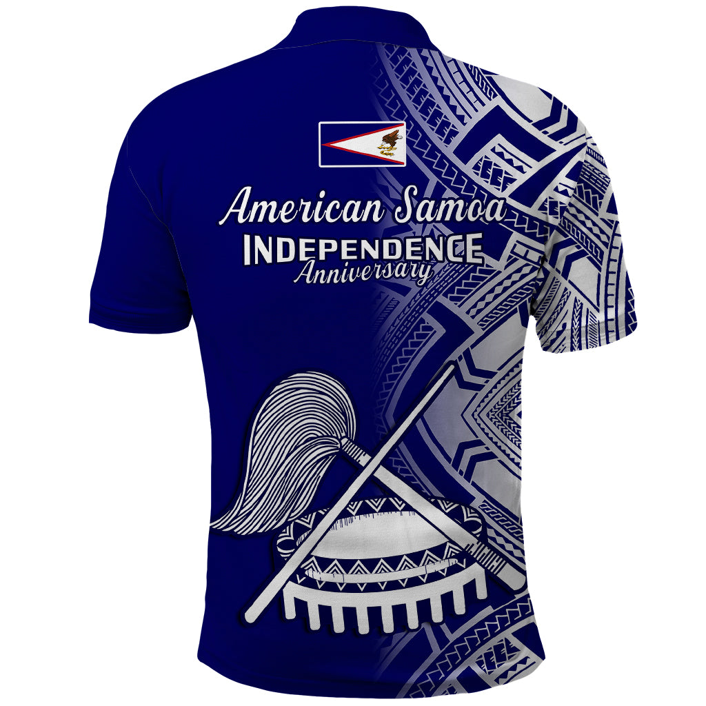 Polynesian Pride American Samoa Polo Shirt July 4 Independence Day LT14 - Polynesian Pride