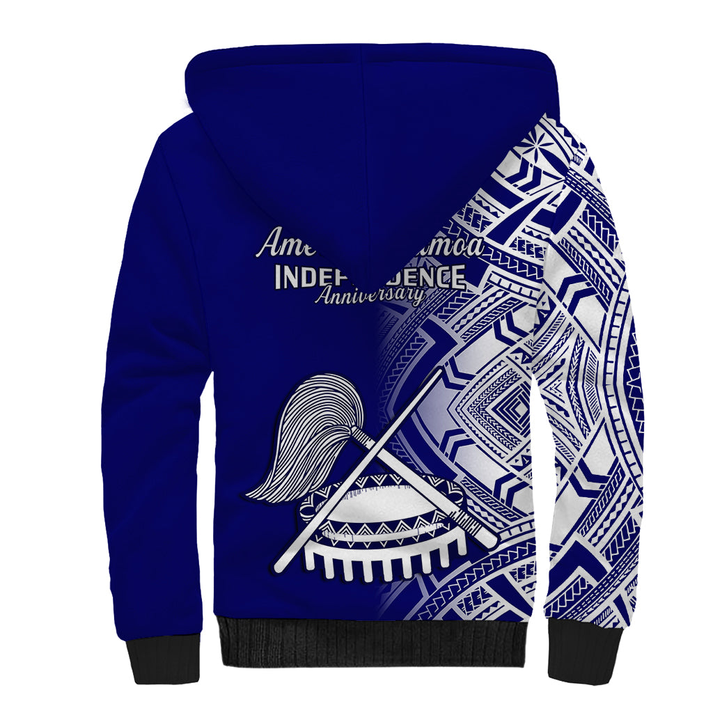 Polynesian Pride American Samoa Sherpa Hoodie July 4 Independence Day LT14 - Polynesian Pride