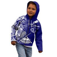 Personalised American Samoa Kid Hoodie July 4 Independence Day LT14 - Polynesian Pride