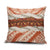 Aloha Hawaii Mikioi Lei Pillow Cover Beige Tropical Flower Pattern - Polynesian Pride