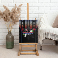 Mabuhay Philippines Festival Canvas Wall Art Filipino Map Sampaguita Igorot Pattern LT14 - Polynesian Pride