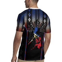Mabuhay Philippines Festival Rugby Jersey Filipino Map Sampaguita Igorot Pattern LT14 - Polynesian Pride