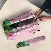 Koi Fish Sakura Japan Umbrella Eternal Flow Cherry Blossom Seigaiha Pattern
