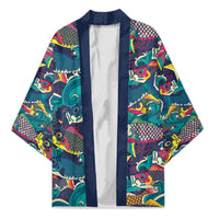 Japan Koinobori Kimono Japanese Koi Flag Waves Pattern