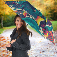 Japan Koinobori Umbrella Japanese Koi Flag Waves Pattern