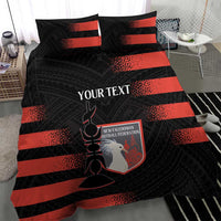 Custom New Caledonia Football Bedding Set Allez Les Cagous Polynesian Pattern LT14 - Polynesian Pride
