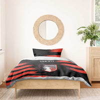 Custom New Caledonia Football Bedding Set Allez Les Cagous Polynesian Pattern LT14 - Polynesian Pride