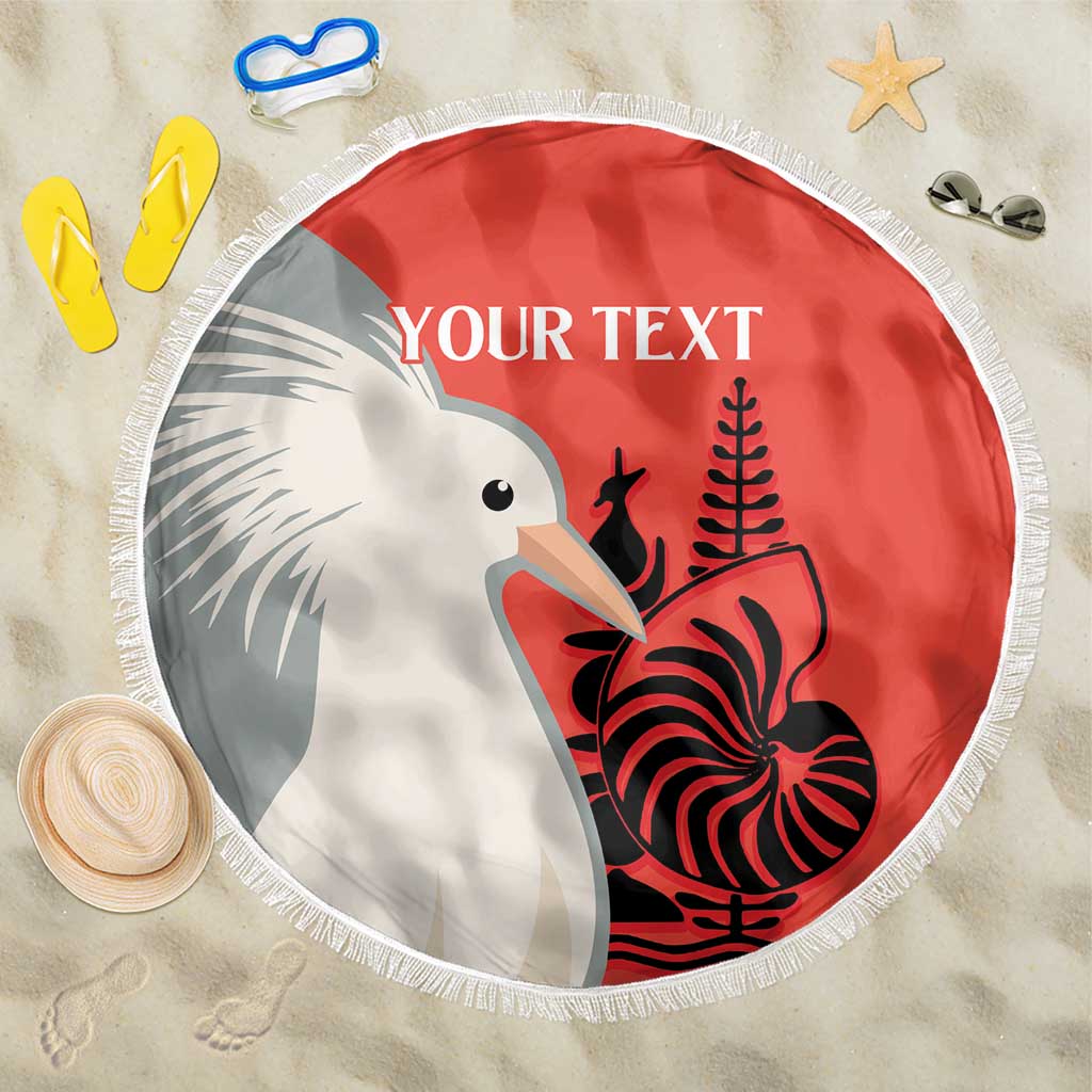 Custom Nouvelle-Caledonie Football Beach Blanket Allez Les Cagous Simple Style
