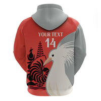 Custom Nouvelle-Caledonie Football Hoodie Allez Les Cagous Simple Style LT14 - Polynesian Pride