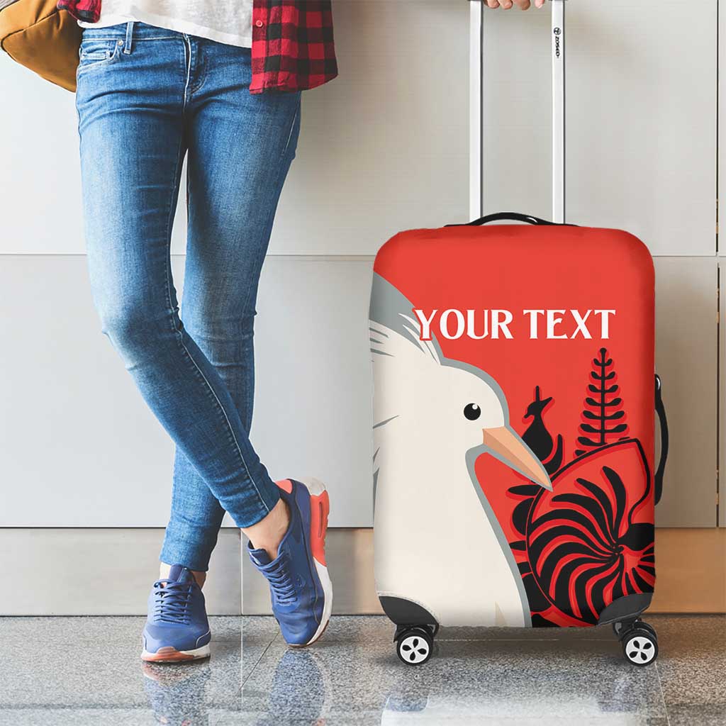 Custom Nouvelle-Caledonie Football Luggage Cover Allez Les Cagous Simple Style LT14 - Polynesian Pride