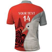 Custom Nouvelle-Caledonie Football Polo Shirt Allez Les Cagous Simple Style LT14 - Polynesian Pride