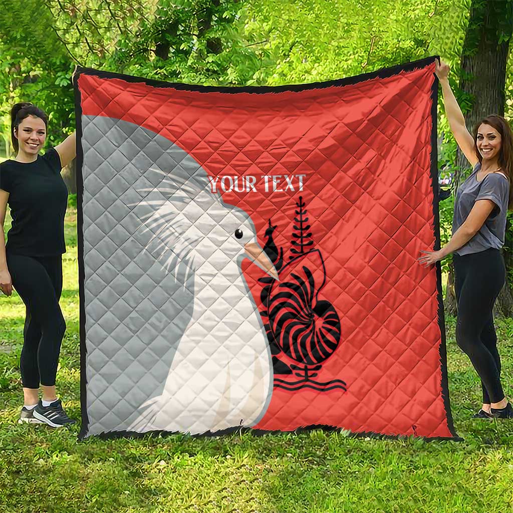 Custom Nouvelle-Caledonie Football Quilt Allez Les Cagous Simple Style LT14 - Polynesian Pride
