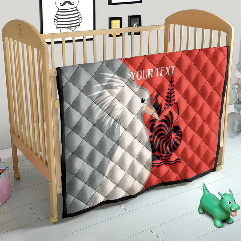 Custom Nouvelle-Caledonie Football Quilt Allez Les Cagous Simple Style LT14 - Polynesian Pride