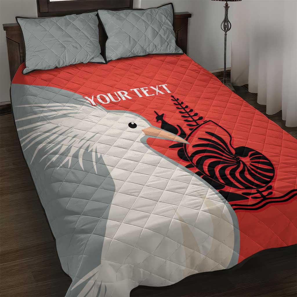 Custom Nouvelle-Caledonie Football Quilt Bed Set Allez Les Cagous Simple Style