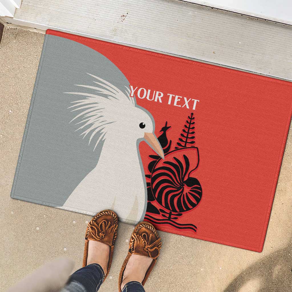 Custom Nouvelle-Caledonie Football Rubber Doormat Allez Les Cagous Simple Style