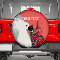 Custom Nouvelle-Caledonie Football Spare Tire Cover Allez Les Cagous Simple Style LT14 - Polynesian Pride
