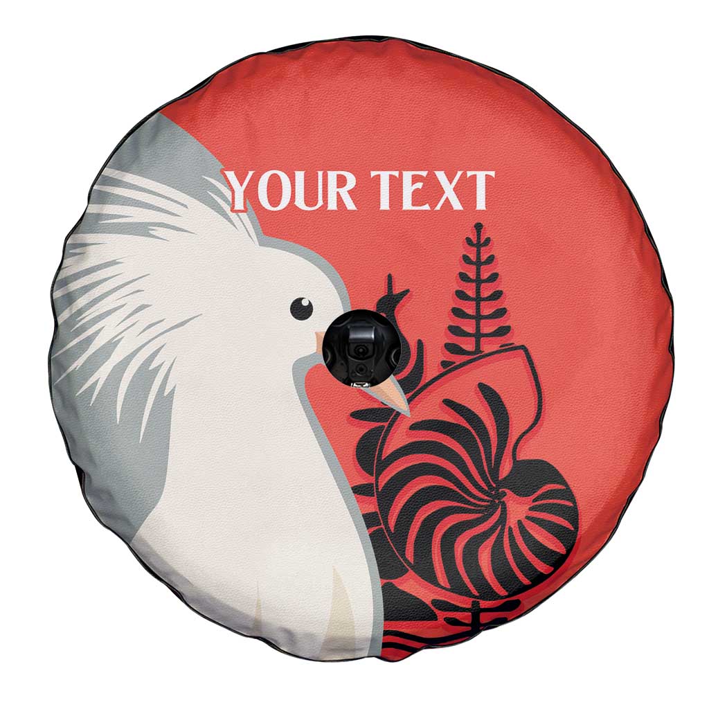 Custom Nouvelle-Caledonie Football Spare Tire Cover Allez Les Cagous Simple Style LT14 - Polynesian Pride