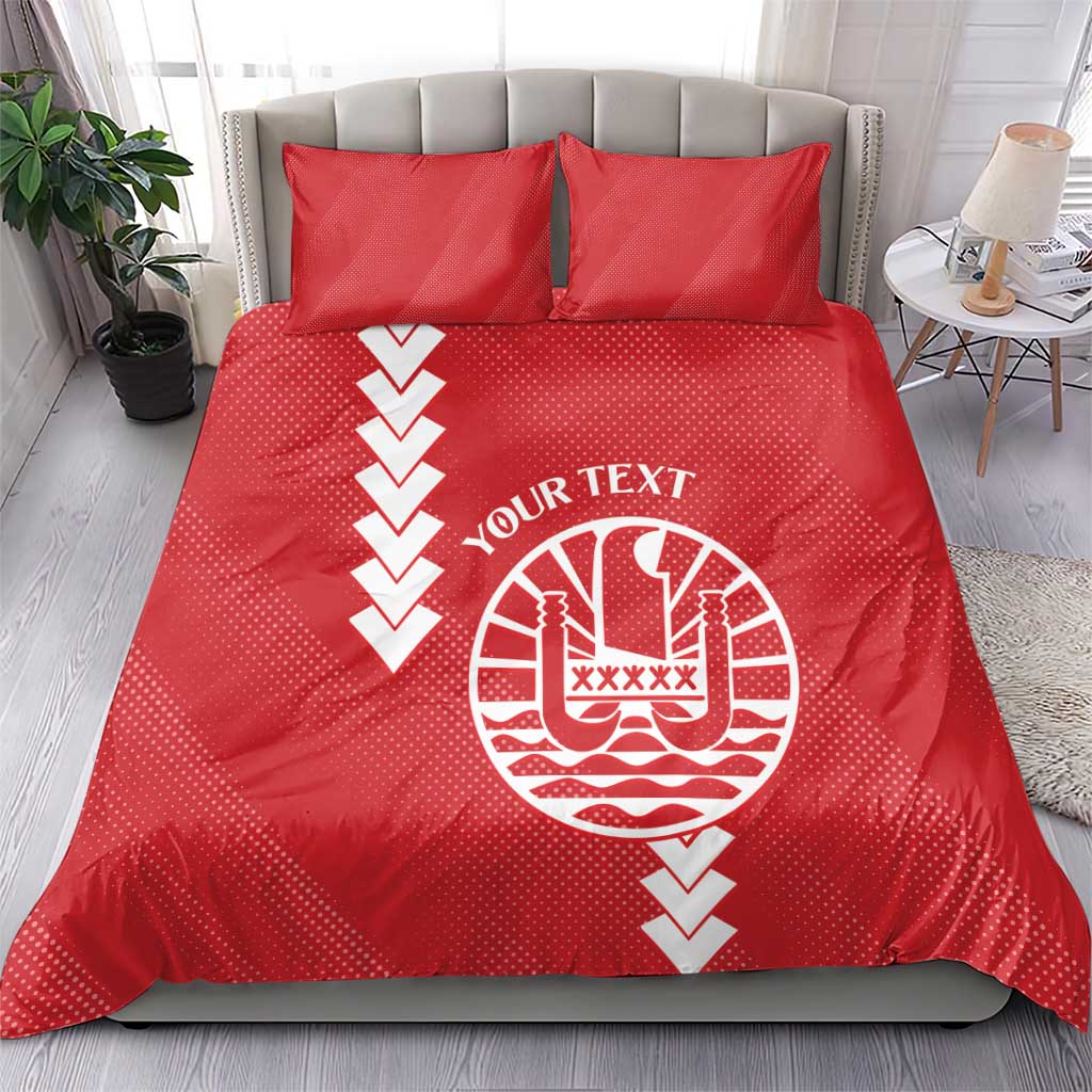 Custom Tahiti Football Bedding Set Go Toa Aito LT14 - Polynesian Pride