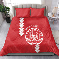 Custom Tahiti Football Bedding Set Go Toa Aito LT14 - Polynesian Pride