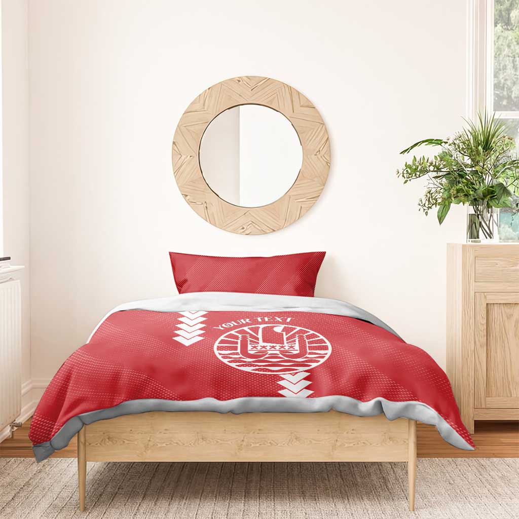 Custom Tahiti Football Bedding Set Go Toa Aito LT14 - Polynesian Pride