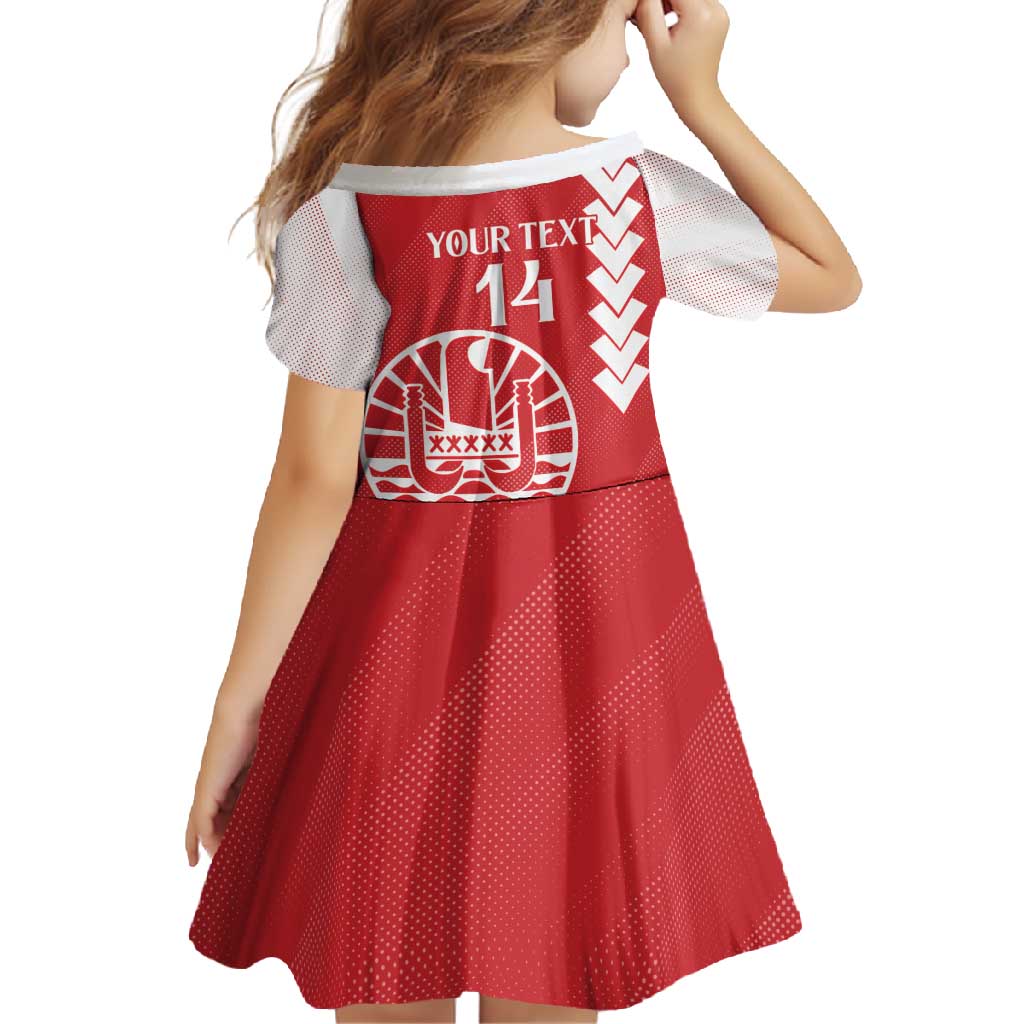 Custom Tahiti Football Family Matching Off Shoulder Maxi Dress and Hawaiian Shirt Go Toa Aito LT14 - Polynesian Pride