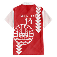 Custom Tahiti Football Family Matching Tank Maxi Dress and Hawaiian Shirt Go Toa Aito LT14 - Polynesian Pride